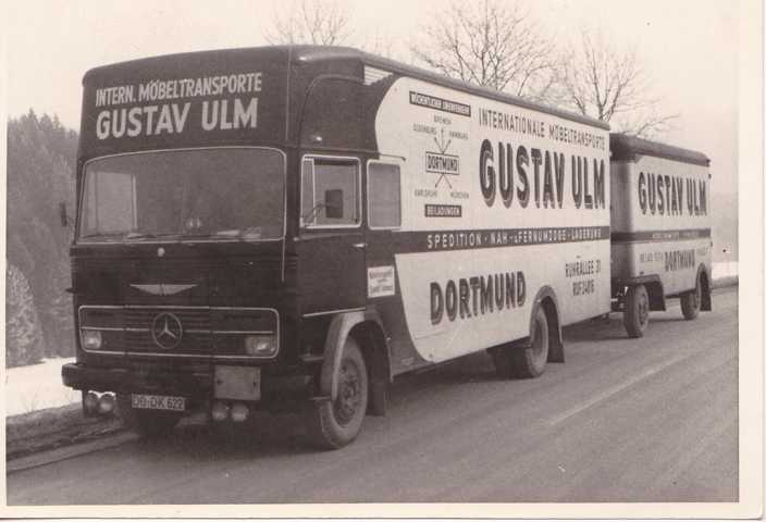 1967 Geschichte Gustav Ulm KG Dortmund Umzüge Umzugsunternehmen